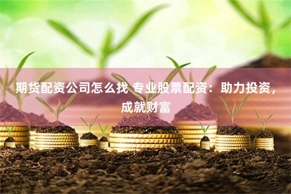 期货配资公司怎么找 专业股票配资：助力投资，成就财富